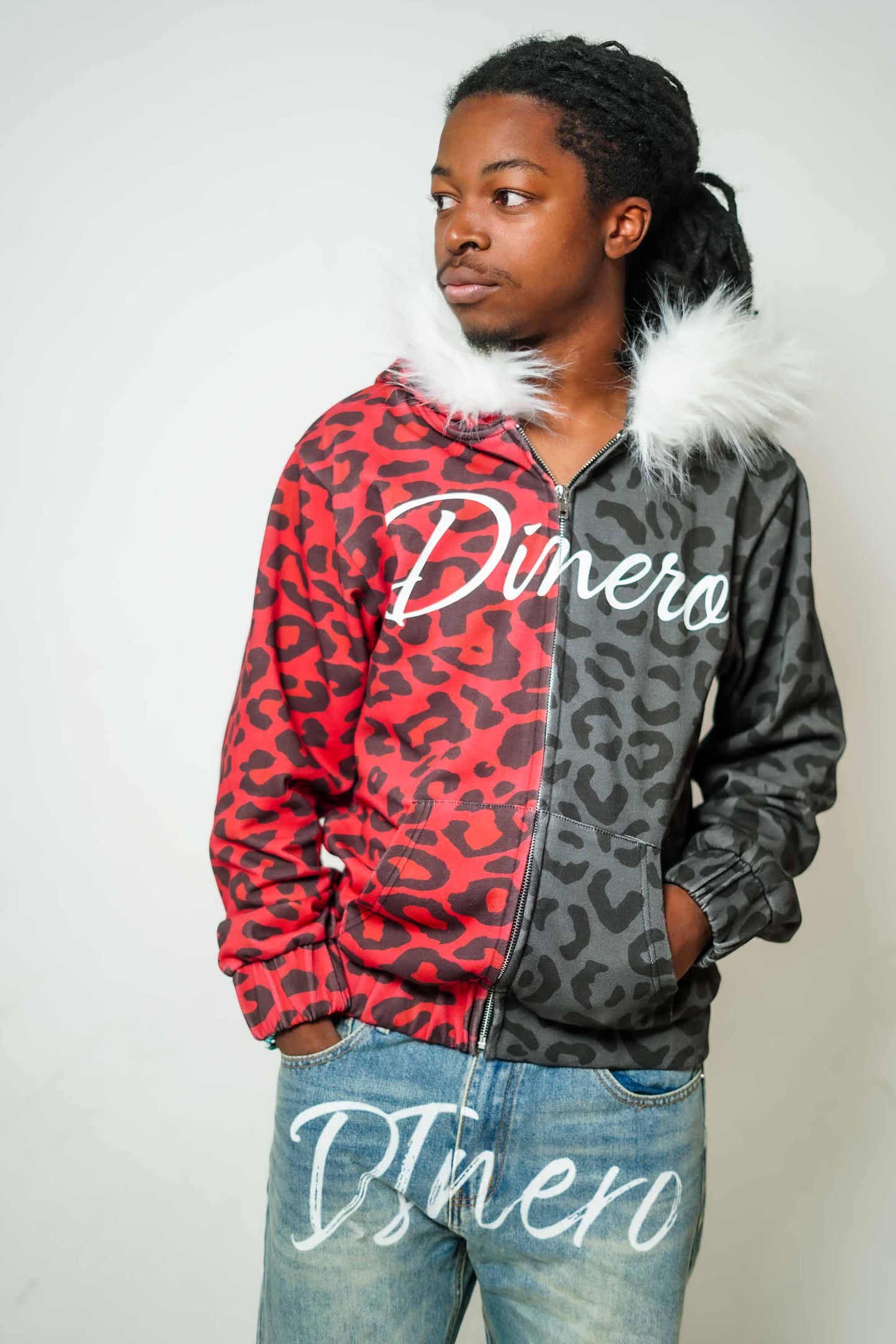 Two-Tone Cheetah Jacket